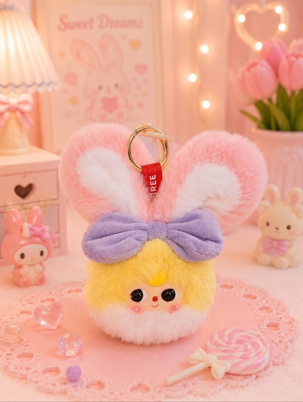 Baby Three Vanity Mirror Pendant